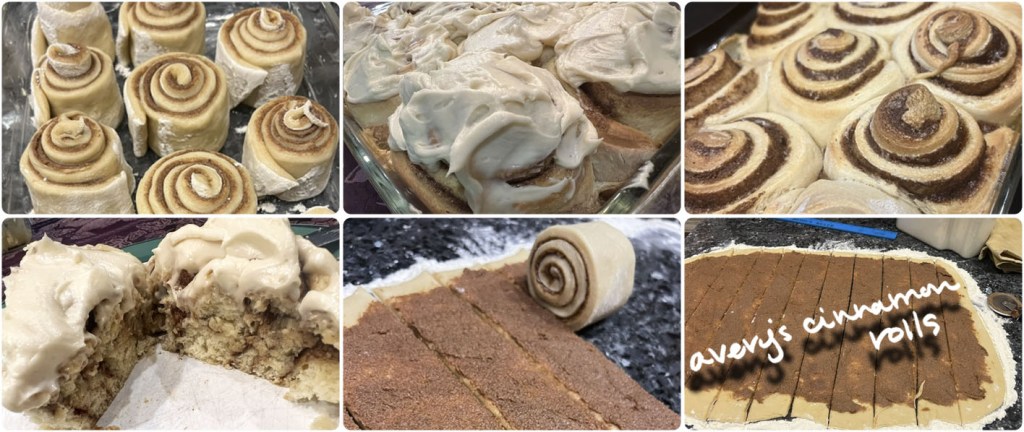 Avery’s Cinnamon Rolls